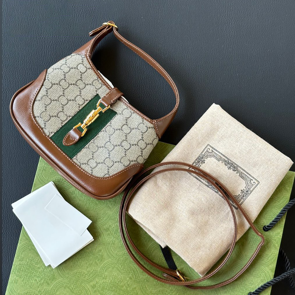 

top quality classic flap Genuine Leather Underarm bag Designers Clutch jackie1961 bag Double G tote Shoulder pink bag Womens mes Fashion Crossbody Handbags Lady bag, Classic m0nogram