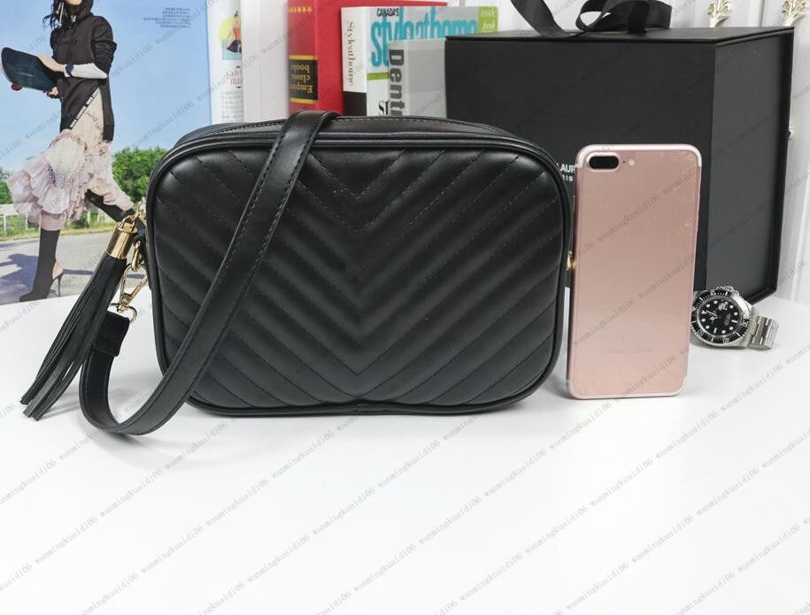 

Women Handbag Luxurys Designers Bags Casual Travel Tassel Small Square Y Bag Pu Material Fashion Shoulder Wallet Purse Crossbody Bag, Red