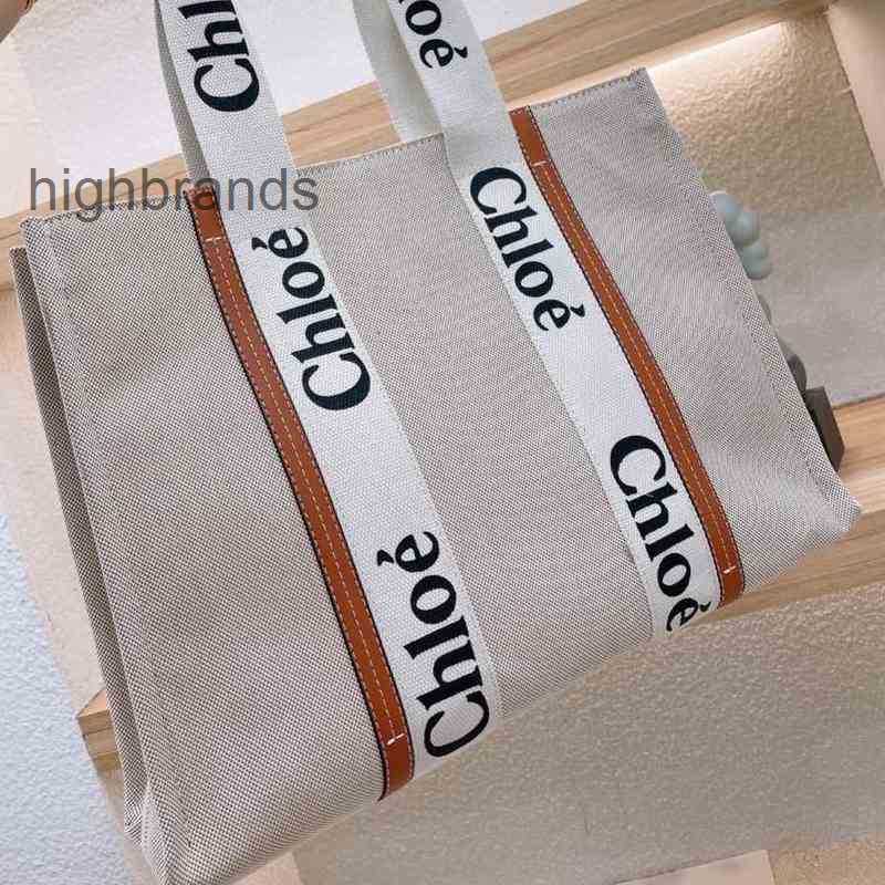 

Fashion Bags Handbag Designer Cloe Tote 2023 Bag Japanese Woody Single Shoulder Canvas Niche Design Portable Large Tote Women's I7HP