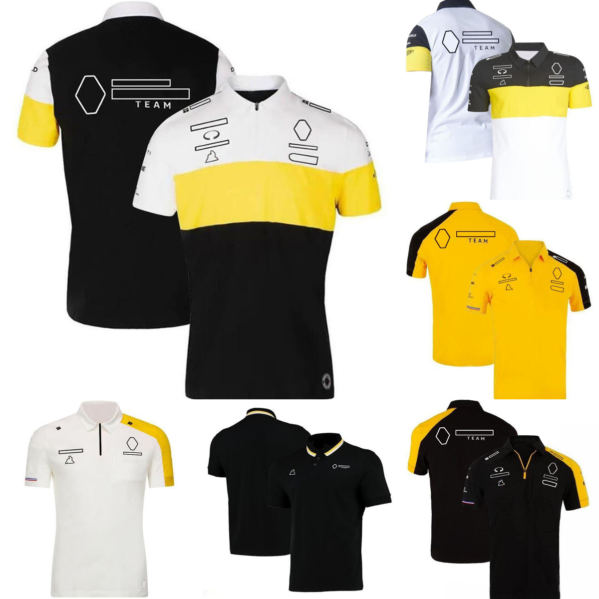 

Formula 1 Racing Team T-shirts F1 T-shirt Summer New Fans Breathable Quick-drying Jersey Extreme Sports Racing Round Neck T Shirt