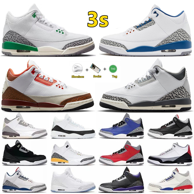 

Jumpman 3 3s Mens Basketball Shoes Eminem x Shady Lucky Green Cool Grey Black Gold Racer Blue UNC Fragment Desert Elephant Hide N Sneak Men Trainers Sports Sneakers, Color#23