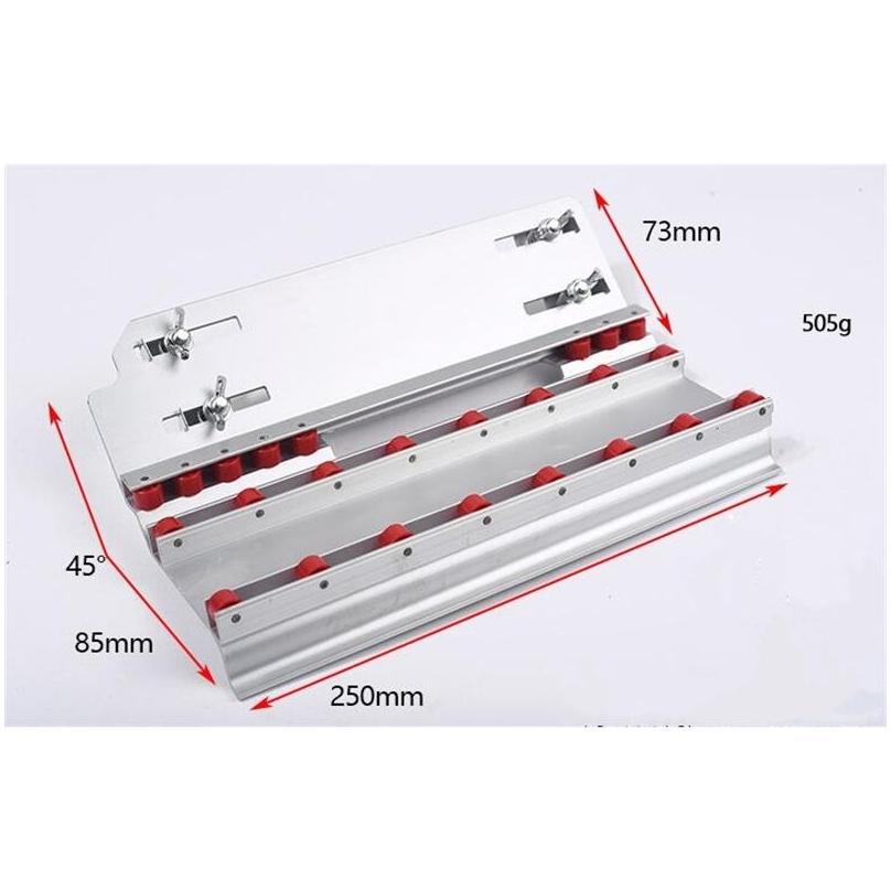 adjustable masonry 45 degree cutter stone cutting machine tile marble chamfering guide locator construction tools