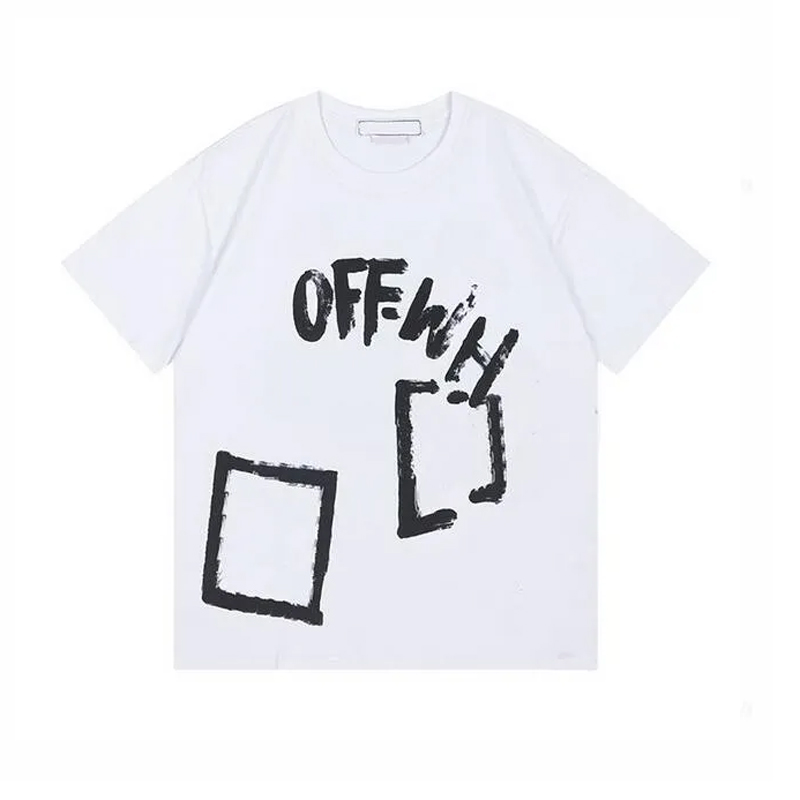 

Summer T Shirt DesignersOFF T-shirts Loose Tees Tops Man Casual Shirt Luxurys Clothing Streetwear Shorts Sleeve Polos Tshirts Size S-X Offs WhitE for sale, Aaa