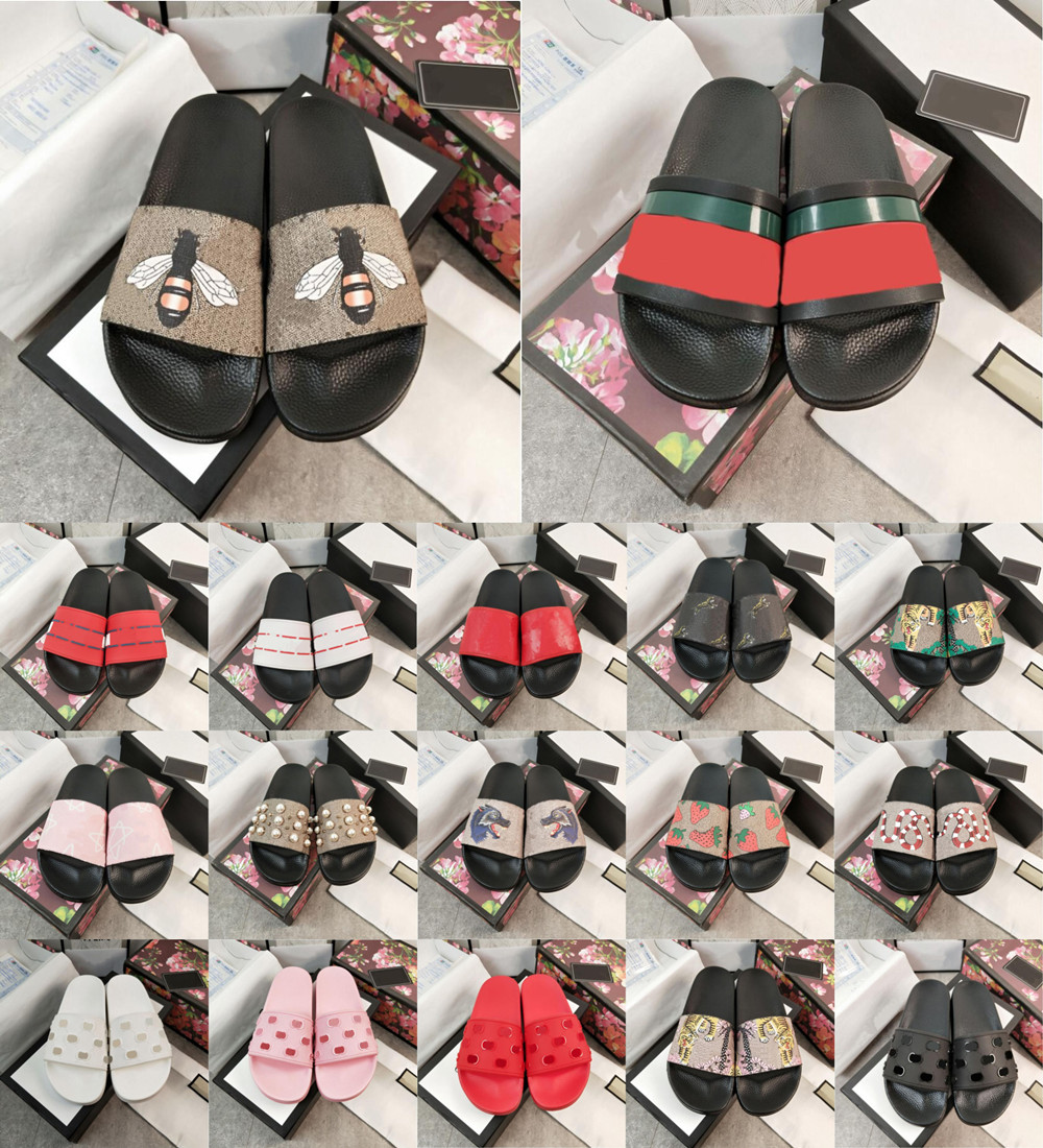 

Slides Designer Slippers Mens Sandals Women Slipper Summer Beach Slide Flat platform Ladies Sandali Bathroom Home Shoes Flip Flops Striped Causal 35-46, 13