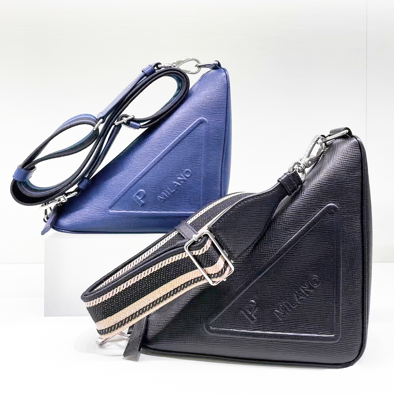 

7a quality womens handbag triangle bag purse prad Designer Luxury mens crossbody bag mini hobo messenger tote shoulder bag Genuine Leather clutch summer beach bags, White