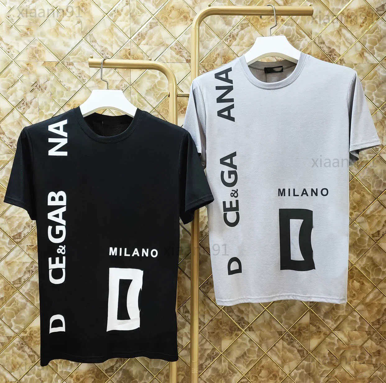 

2023 Mens designer fashion luxury t shirt Summer Trendy Casual Brand DG Letter Printing Short Sleeve mens and women High Quality Loose Pure cotton oversized t shirt