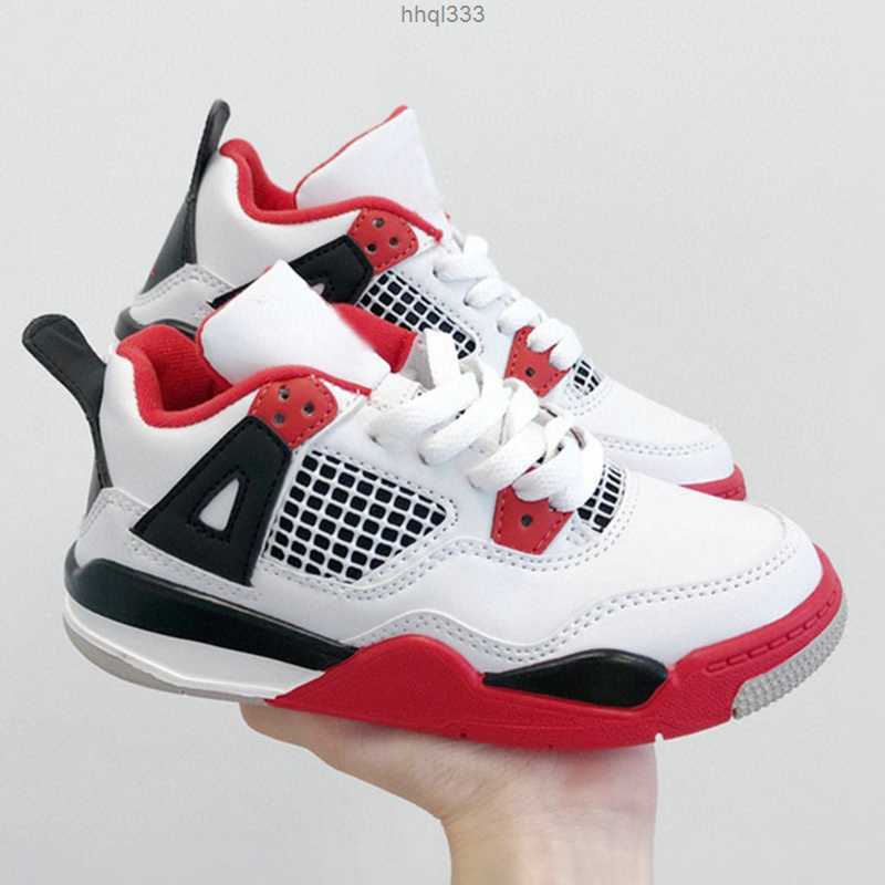 

Iveu Si7w 2023 New 4s Kids Basketball Shoes Chicago Black Red 4 Infant Boy Girl Sneaker Toddlers Fashion Baby Trainers Children Footwear Athletic Outdoor Eur 26-35