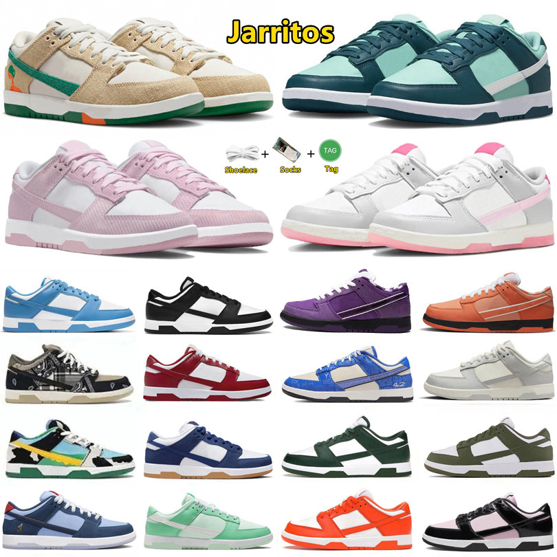 

2023 Designer Mens Casual Shoes Jarritos Pink Corduroy 52 COLORWAY Geode Teal Medium Olive Panda CONCEPTS x Orange Lobster Men Women Trainers Sports Sneakers GAI, Color#35