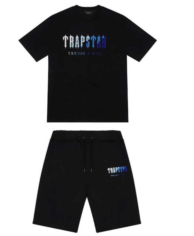 

Motion current Trapstar t Shirt Short Sleeve Print Outfit Chenille Tracksuit Black Cotton London Streetwear Motion design 666ess, 09