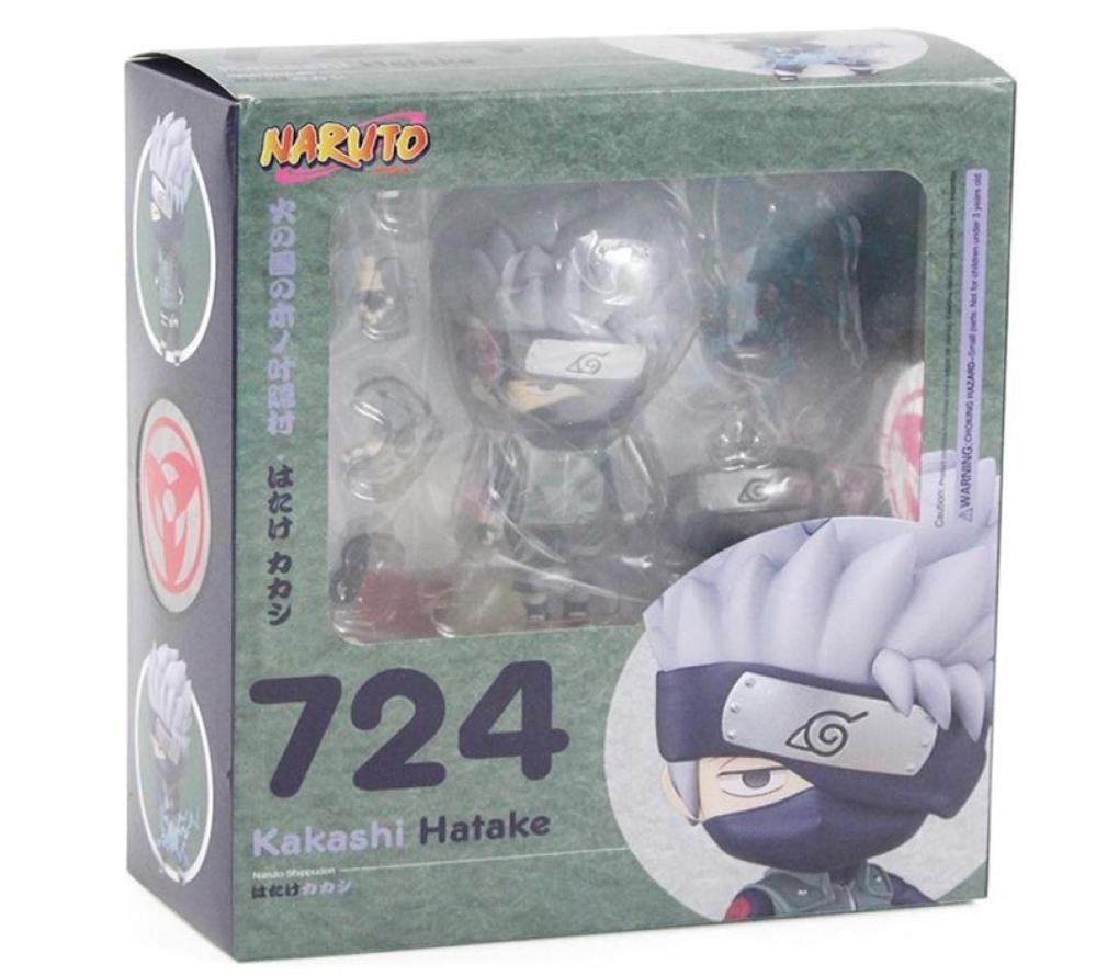 

10cm Boruto Shippuden 724 Kakashi Hatake Action Figure Figurines Toy Statue T3020205471474, White