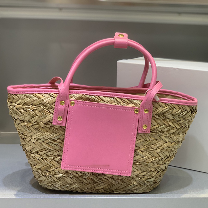 

Straw Shopping Bags Basket Tote Bags Designer Weave Totes Bag Women Summer Beach Bags Handbag Crossbody Shoulder Bags Purse Large Capacity Crochet Beach Totes Pouch, Black