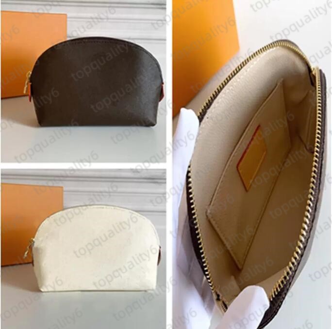 

Women Cosmetic Bags Designer Makeup Bag Leather Toiletry cosmetics Pouch Fashion women Make Up Travel Handbags Leather Purses