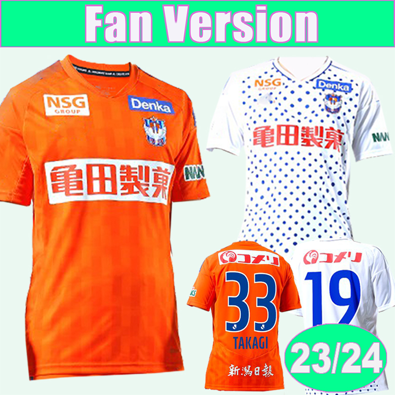 

23 24 Albirex Niigata Mens Soccer Jerseys TAKAGI KOJI TANIGUCHI KO OTA HIROKI Home Orange Away Football Shirt Short Sleeve Adult Uniforms, Qm13465 23 24 home no patch
