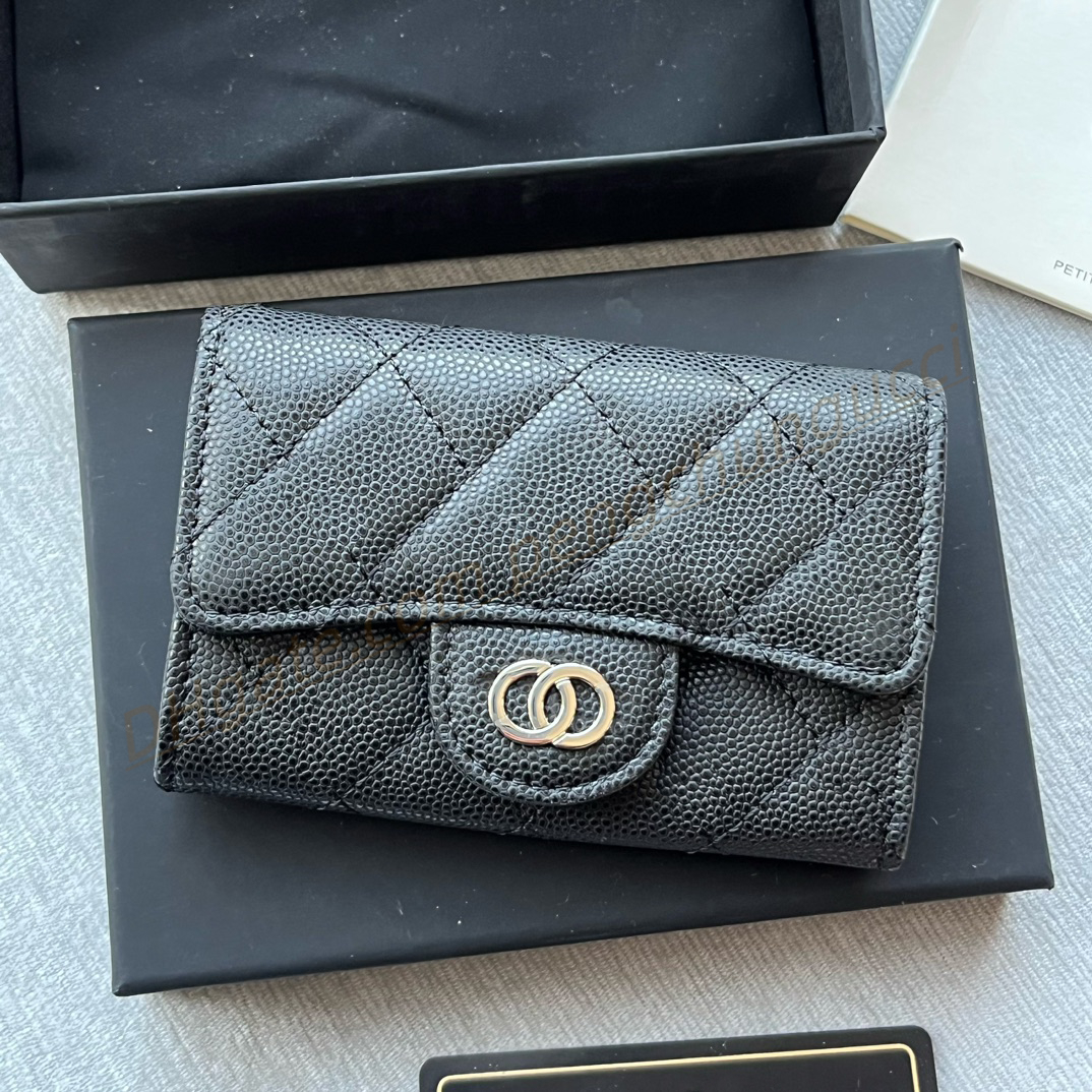 

quality Designer Key Wallets clamshell derma coin purses luxury card holder Womens Genuine Card pack wallet man cardholder card slots key pouch With Box, Pink