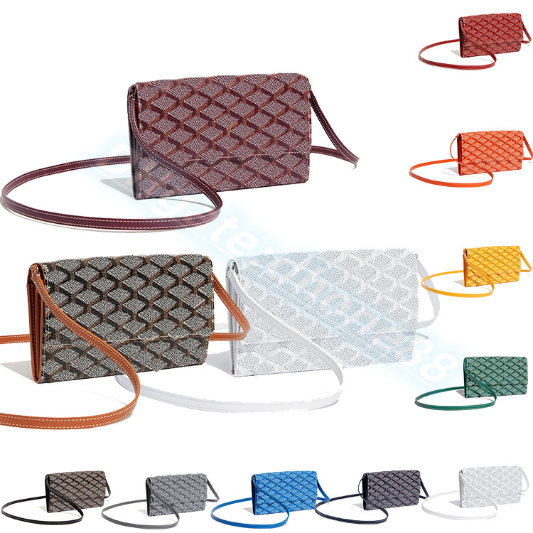 

pink designer wallet Mens purse card holder cardholder CrossBodys bag Women Luxury wallets Shoulder bags Flip Leather small coin purses key pouch clutch bag, Blue