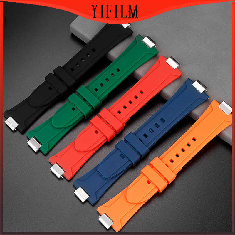 

26mm Silicone Wristband For Tissot PRX T137 Series T137/407/410 Soft Undeformable Male Bracelet Strap