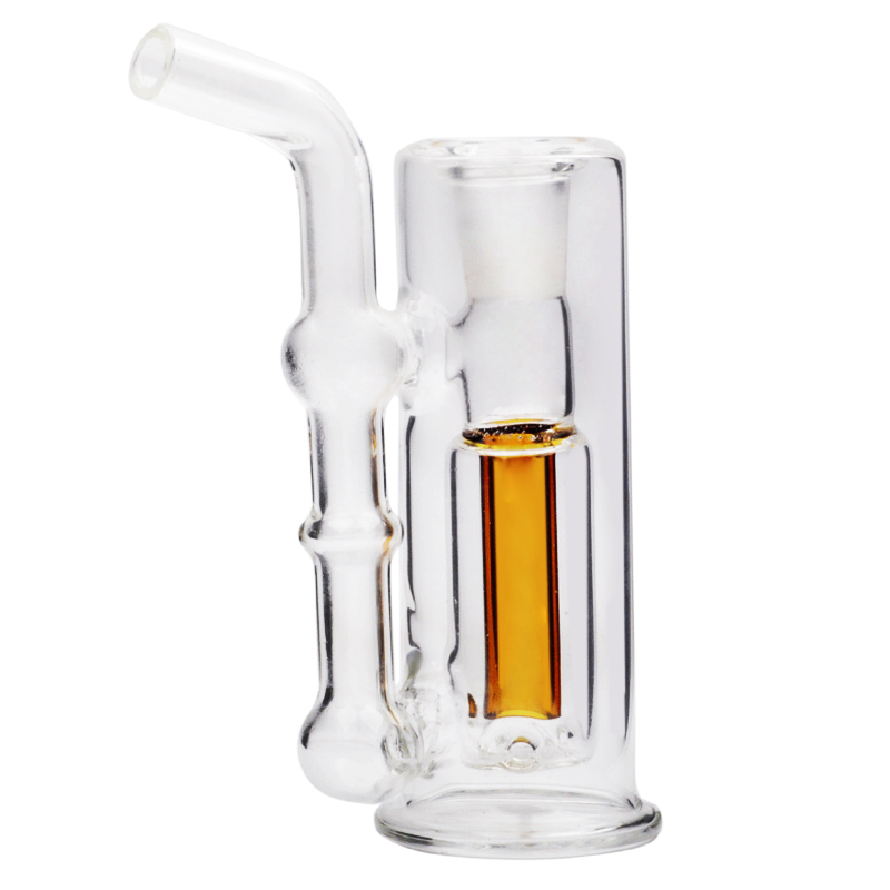 

Mini 10mm Bubbler glass water pipe bong for dynavap