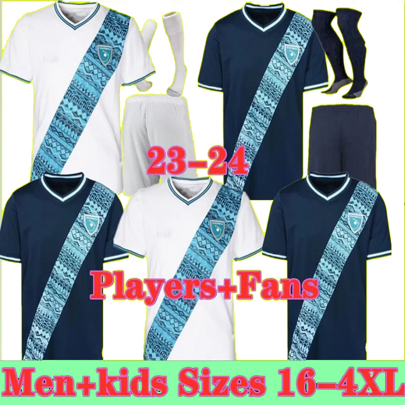 

Men+kids 2023 2024 Guatemala National Team Mens Soccer Jerseys 23 24 LOM CEBALLOS PELEG OSCAR SANTIS Home White Away Football Shirts Adult Uniforms, 23 24 home+kids