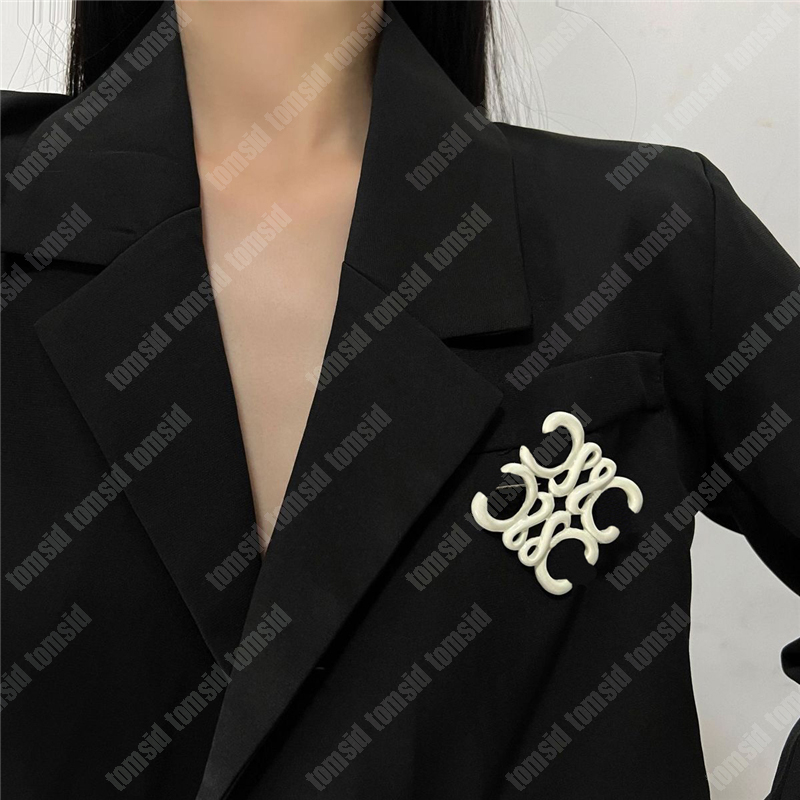 

Designer Brooch For Women Silver Gold Mens Brooches Pins Luxury Broche Fashion Dress Suit Breastpin Brand Geometric Jewelry