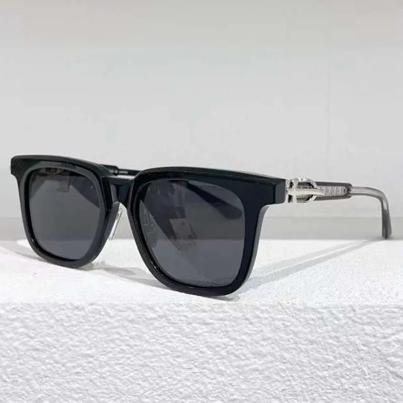 

original Brand chrome oversized square sunglasses women luxury brand men sun glasses Heart vintage designer uv400 retro eyewear with case