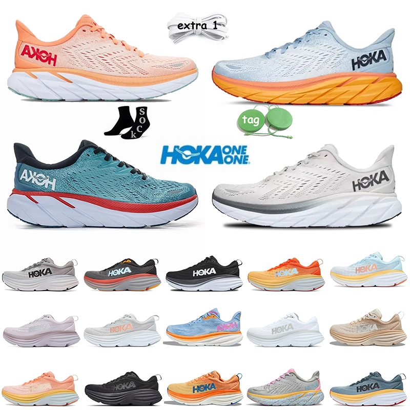 

Hokas Running Shoes Designer Shoes Hoka Bondi 8 Outdoor Sports Clifton 9 Hoka Clifton 8 Trainers On Black Cloud Mist Blue Peach Whip Carbon X 2 Triple White Mesh Tennis, D18 clifton 8 cantaloupe 36-41