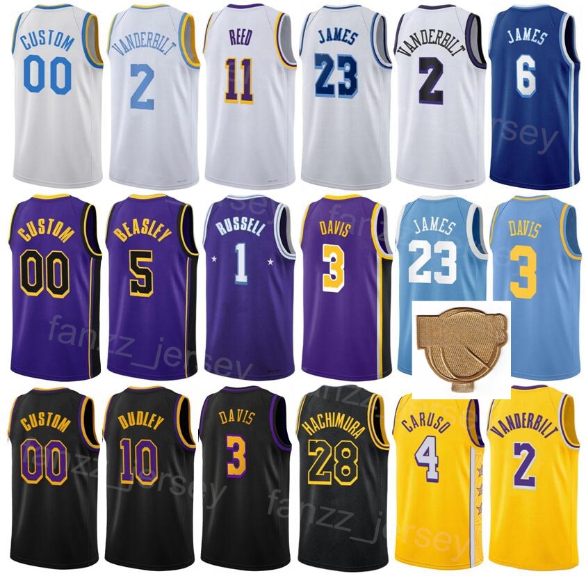 

Print 2023 Finals Basketball LeBron James Jersey 6 Davis 3 Rui Hachimura 28 DAngelo Russell 1 Dennis Schroder 17 Wenyen Gabriel 35 15 Austin Reaves Classic Men Kids, Yellow