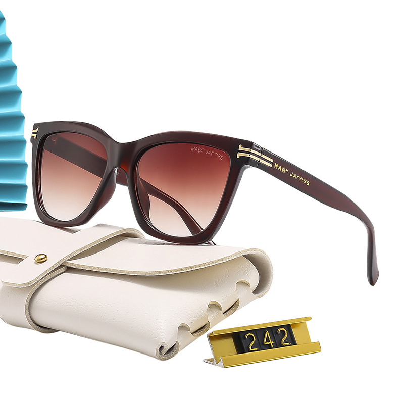 

Marc Brand Designer Cat Eye Sunglasses For Women Fashion Jacobs Sun Glasses for Women Female UV400 Glasses Cateye Oculos