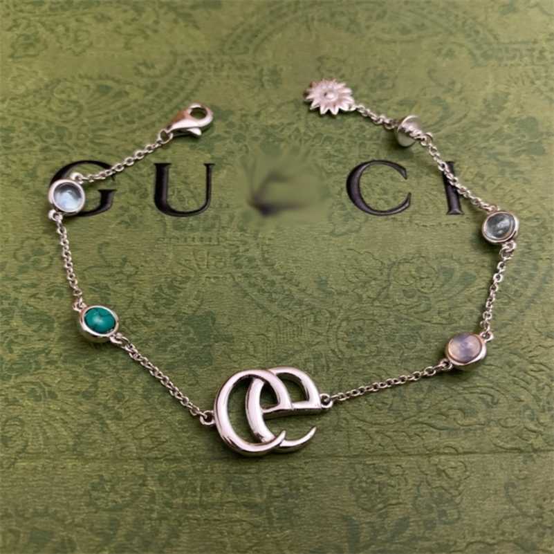 

designer jewelry bracelet necklace ring versatile 925 bracelet classic Turquoise mother of pearl shell mutual Bracelet