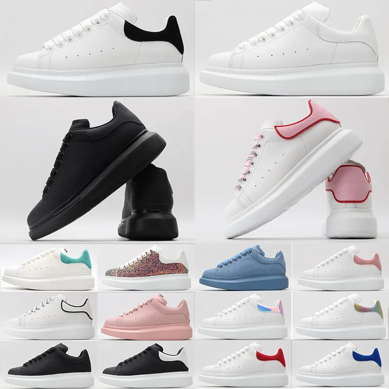 

Designers oversized sneaker Casual Shoes Men Women Leather Lace Up Luxury White Black Velvet Suede Trainers Jogging Walking AlexANders Mc QuEEns McquEEns Sneakers, Bubble column