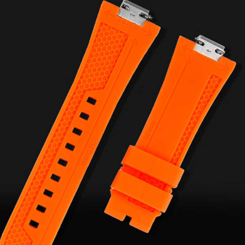 

26mm Silicone Wristband For Tissot PRX T137 Series T137 T407 T410 Soft Undeformable Male Bracelet Strap