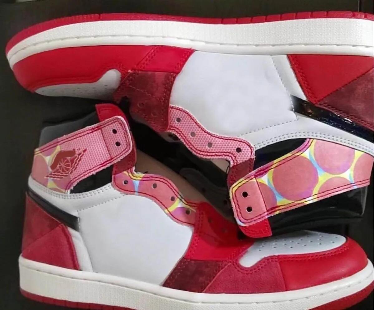 

2023 Authentic 1 1s High OG Next Chapter Spiders Man 2.0 Basketball Shoes Across the Spiders Verse Sports Sneakers With, Red