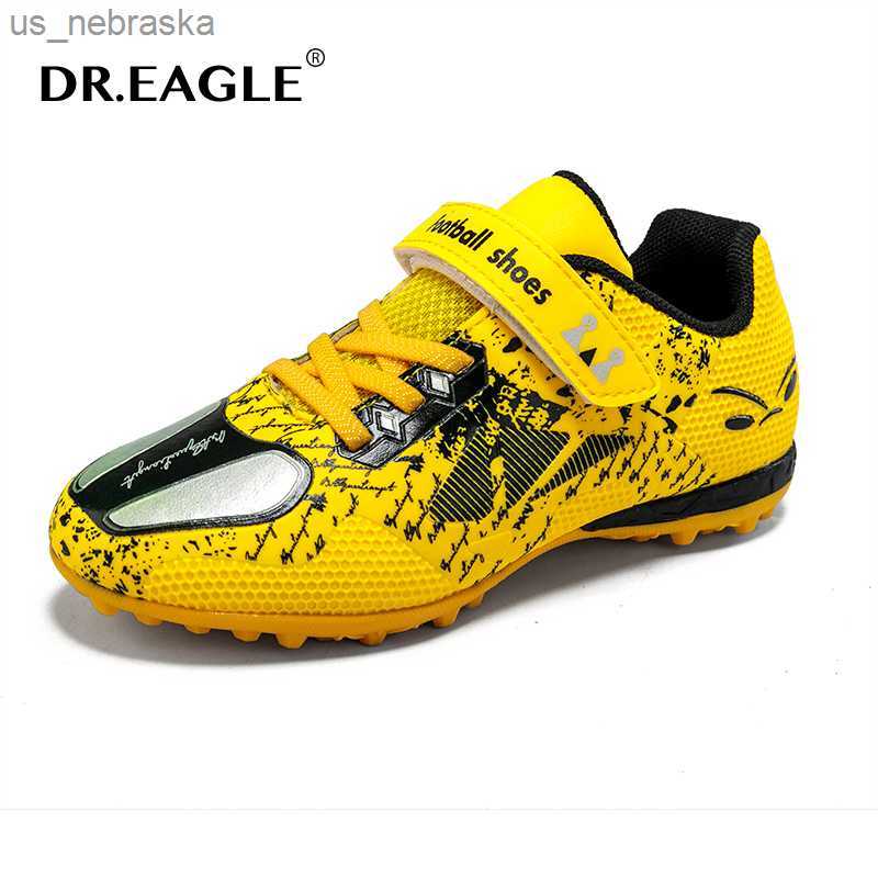 

Athletic Outdoor DREAGLE Soccer Shoes Children's Football Shoes Kids Sneakers Men Football Boots Chuteira Cleats Football Men's Futsal Sneakers L230518, 22029 black red