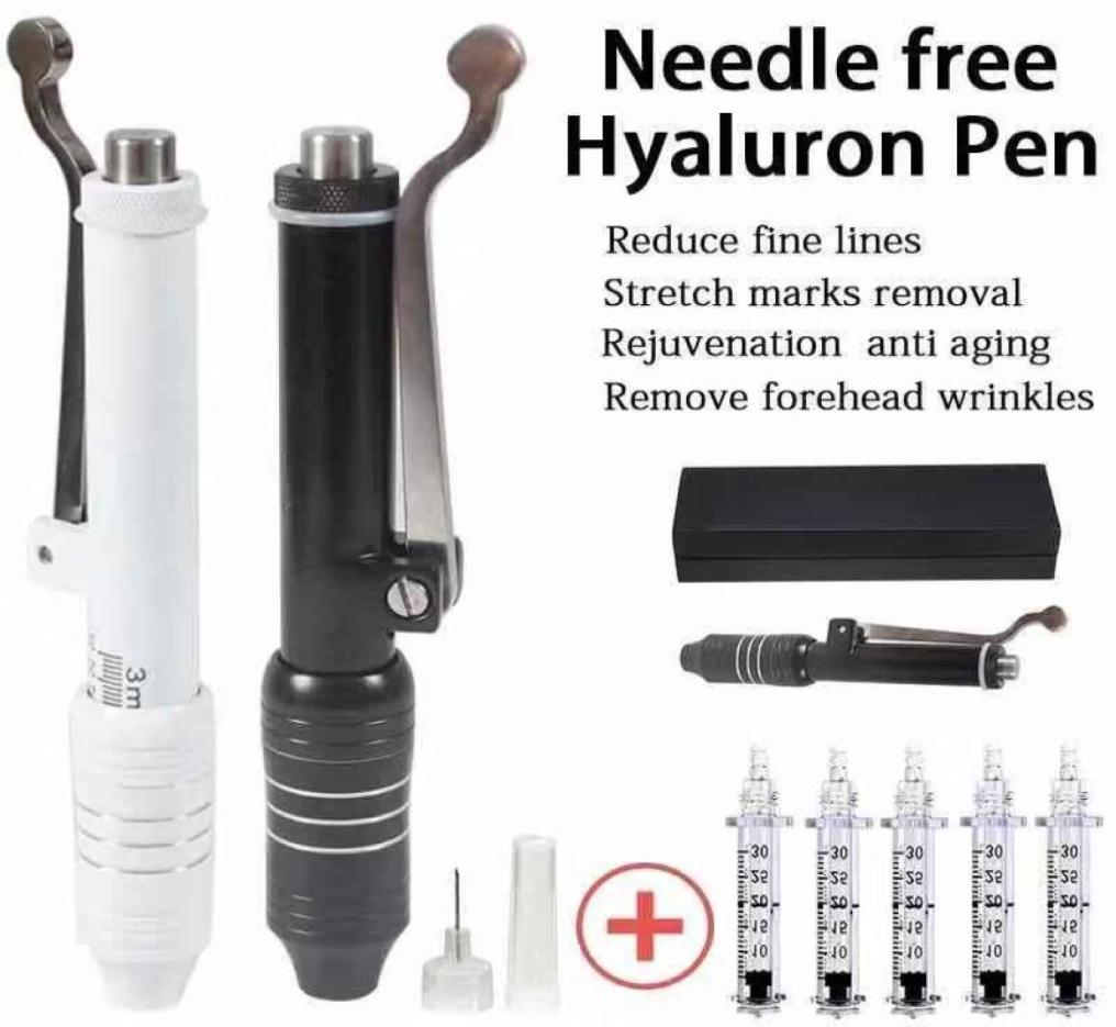 

03 Black White Hyaluron Pen Atomizer Mesotherapy Gun for Anti Wrinkle Skin Rejuvenation Lip Lifting Print Logo Lip3811530