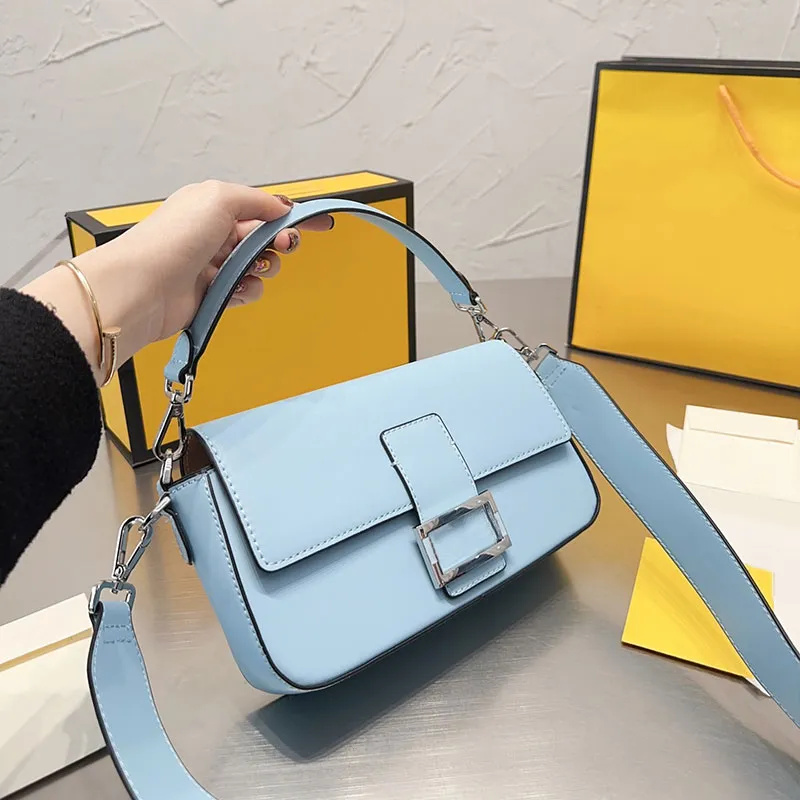 

Fashion Designer Handbag For Women Crossbody Bags Hot Square Flap Clutch Purse Solid Genuine Leather Shoulder Handbags Silver Magnetic Buckle Cross Body Wallets, #1