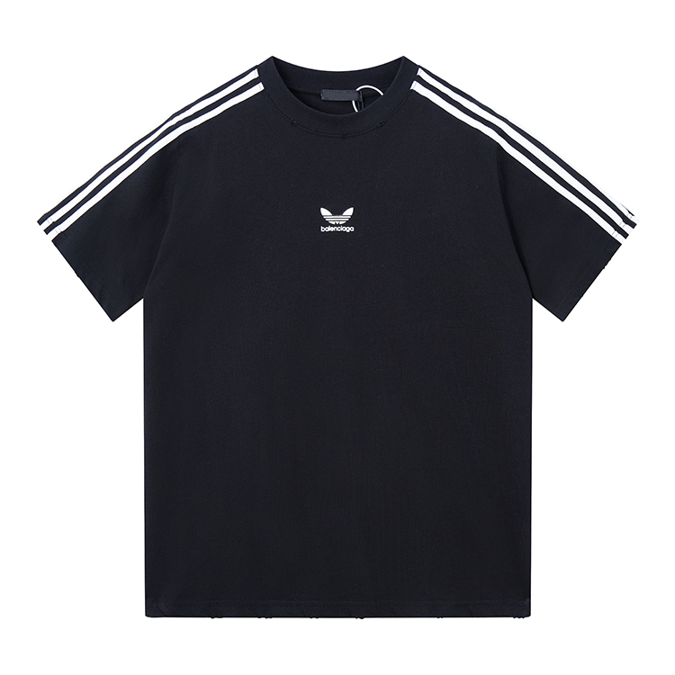 

23SS men' wholesale designer casual t-shirt, black, white and blue fashion high-quality brand T-shirt -XXL, 01