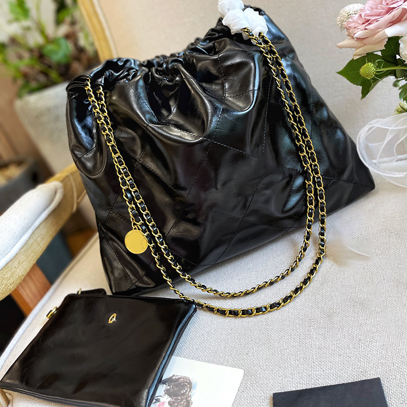 

22 Bag Grand Shopping Tote Travel Designer Woman Sling Body Bag Most Expensive Handbag with Gold Chain Gabrielle Quilted Bag, #4