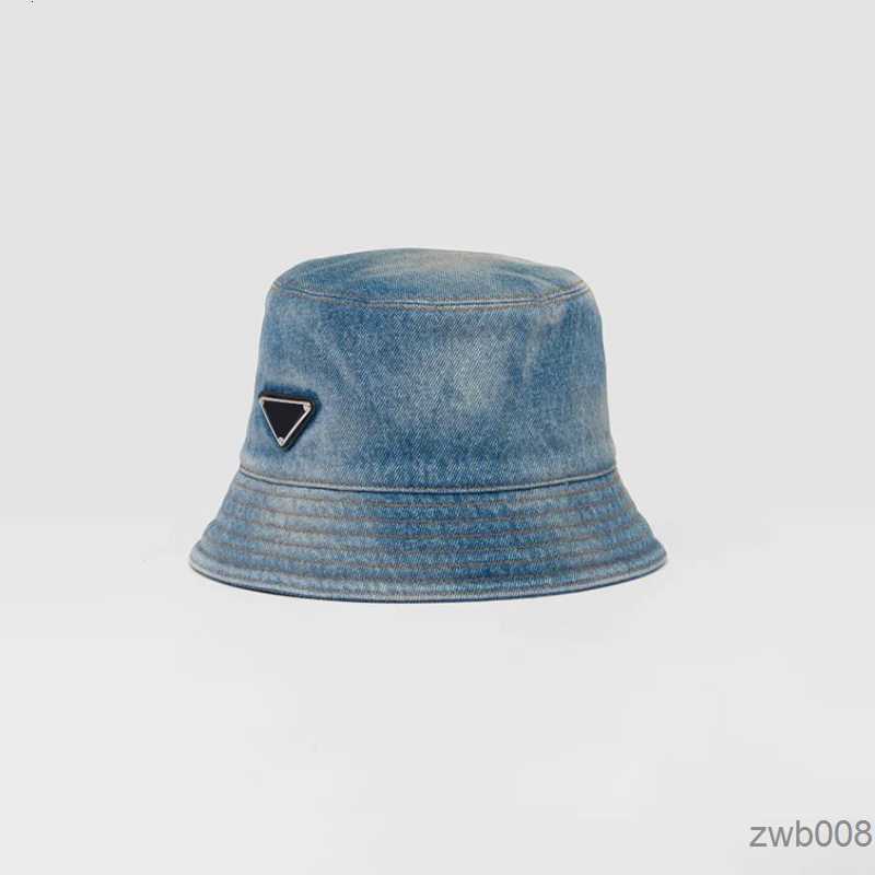 

Fashion Denim Bucket Hat Designer Mens Cowboy Baseball Cap p Luxury Unisex Adjustable Blue Caps and Hats Nylon Street Fitted Fashion Sports Casquette Cappelli