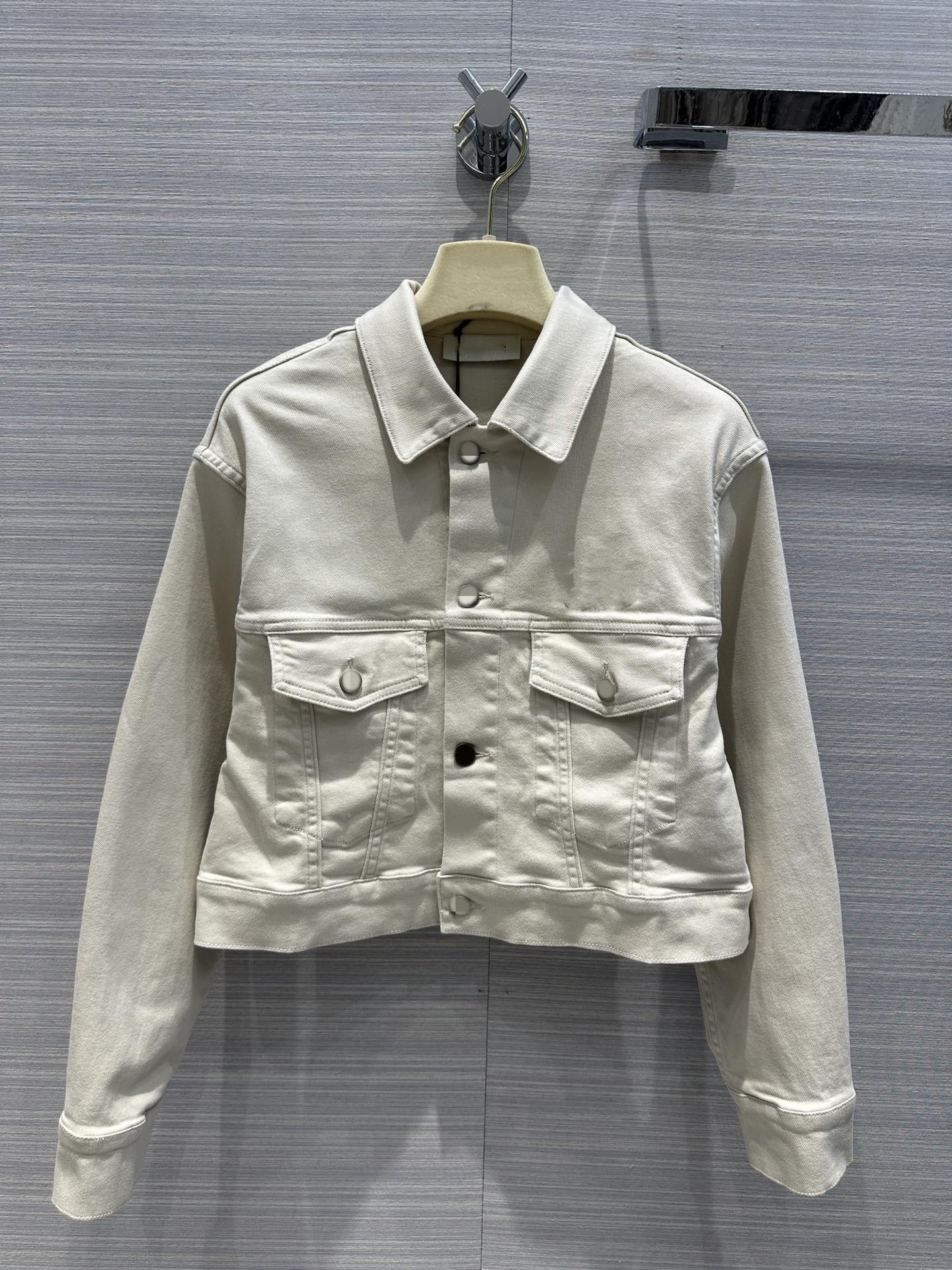 

Milan Runway Jackets 2023 New Autumn Stand Collar Long Sleeve Tops Brand Same Style Coats Women' Designer Outerwear 0427-1, Picture color