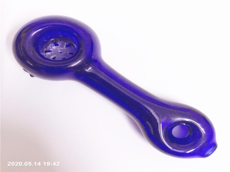 

Colorful Snowflake Pipe Bubbler Tobacco Spoon Pipes Glass Hand Pipes for Dry Herb Smoking Cigarette Filter Pipes5307317