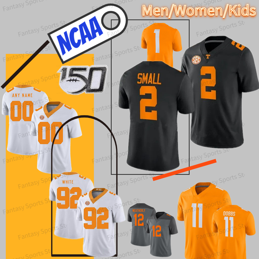 

NCAA Tennessee Peyton Manning 16 Football Jersey Reggie White Alvin Kamara Trevon Flowers Coleman Witten Majors Doug Atkins Orange Jerseys College Men Women Kids, Women-black-s--xxl
