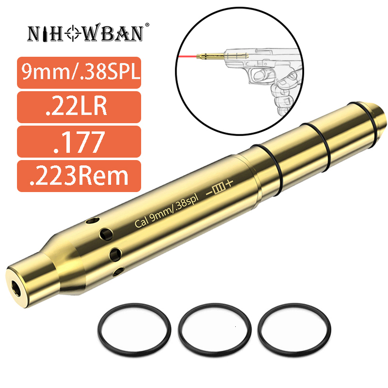 

Scope Mounts Accessories 9mm 38SPL 223Rem 22LR 177 Caliber Tactical Red Dot Laser Sight Brass Bullet Wavelength 650nm Snipe Pistol Rifle 230531