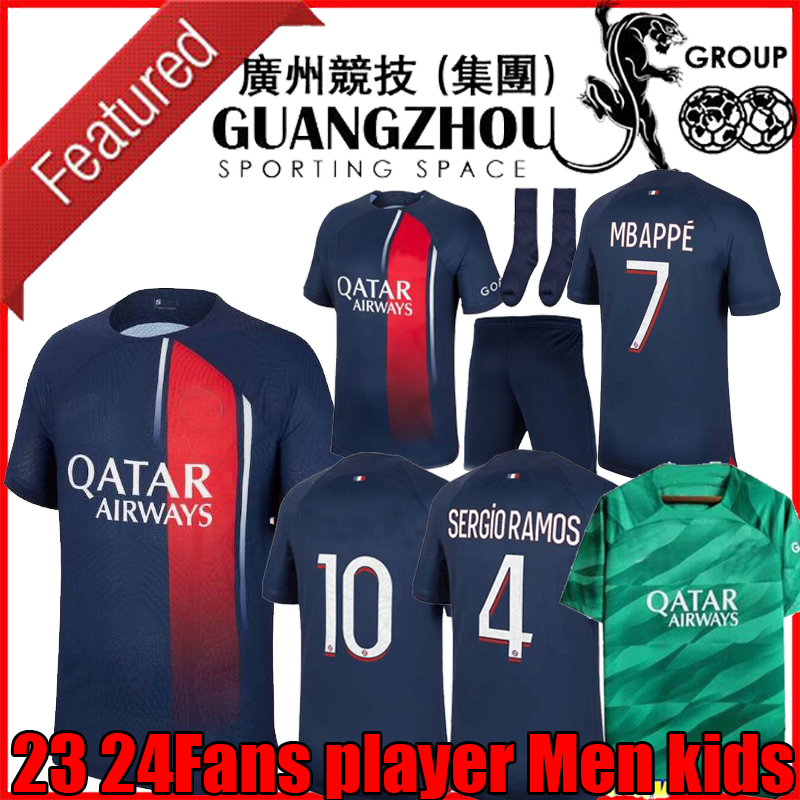 

maillot de foot 23 24 pSGs soccer jerseys special Champions MBAPPE HAKIMI SERGIO RAMOS 2023 2024 Wijnaldum ICARDI HOME AWAY men kids VERRATTI DI MARIA football shirt, 22 23