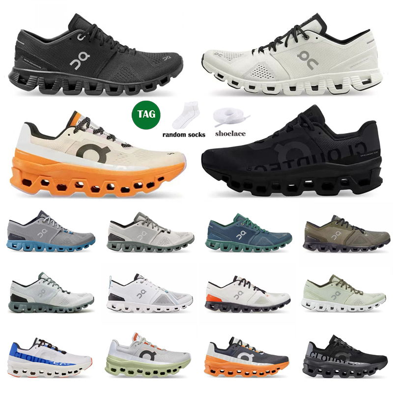 

On Cloud X Women Running Shoes Cloudmonster CloudPrime Black Ash Green Frost Mens Trainers Runners Sports Sneakers size 36-45