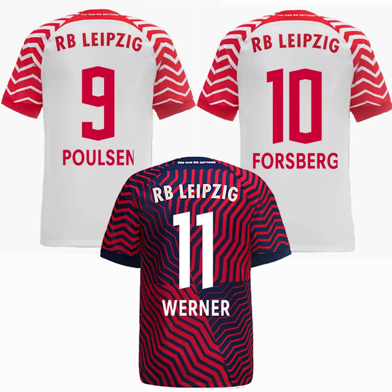 

2023 2024 RBL Leipziges WERNER Soccer Jerseys NKUNKU RAUM SIMAKAN POULSEN SZOBOSZLAI FORSBERG SABITZER OLMO HAIDARA LAIMER SCHLAGER football men and kids shirt, Home +patch