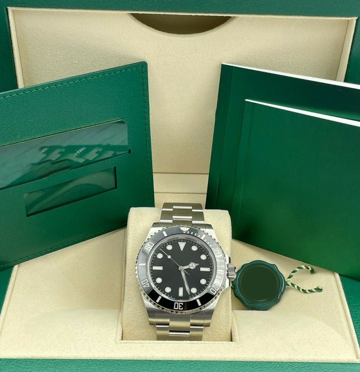 

New watch strap Luxury Wristwatch 41mm, No-Date, Black Ceramic Watch cal.3130 Bracelet Movement 904l Automatic Mens Bracelet waterproof Men's Watches