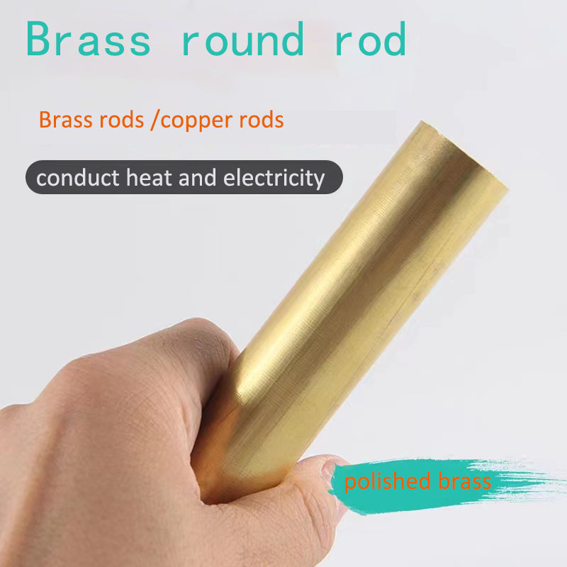 H62 Brass Rod Diameter 28mm 30 32mm Copper bar 20cm Long Processing Cutting Custom Polished Brass-image-866886603