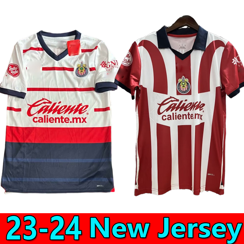 

S-4XL 2023 2024 Chivas de Guadalajara Soccer Jerseys 200th anniversary 23 24 LIGA MX I. BRIZUELA A. VEGA J. SANCHEZ S. FLORES football shirt t F. BELTRAN GONZALEZ G. OROZCO, 23/24 home
