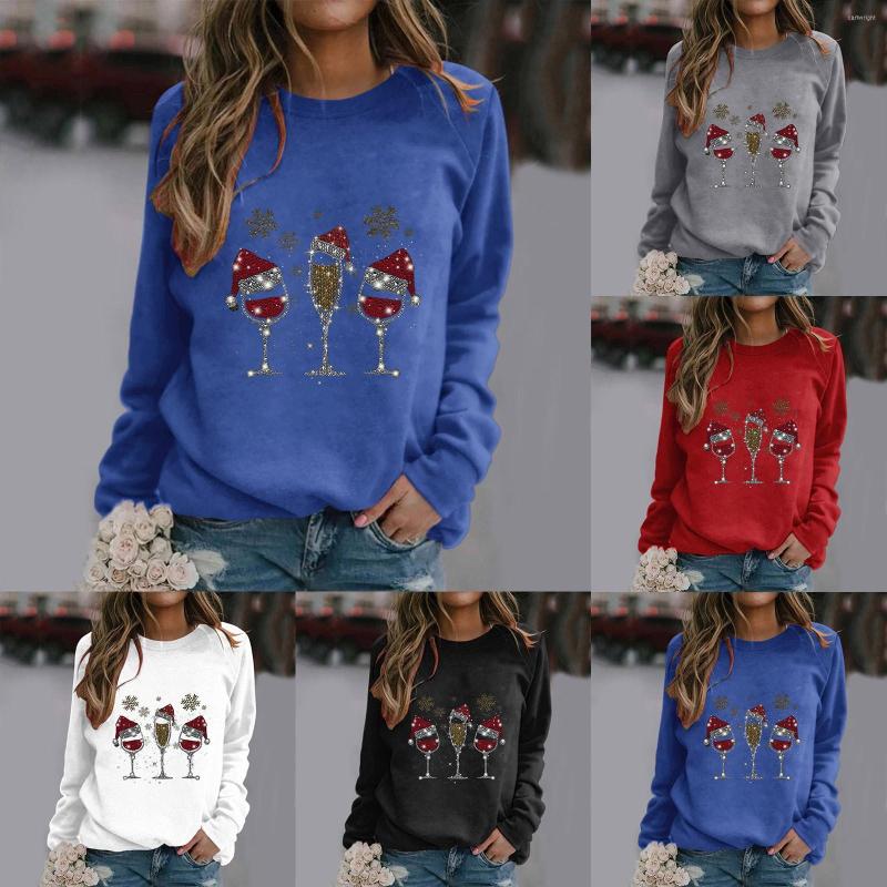 

Women' Hoodies Pullover Hooded Sweatshirt For Women Christmas Women' Crew Neck Long Sleeve Jumper Casual Tops, Black