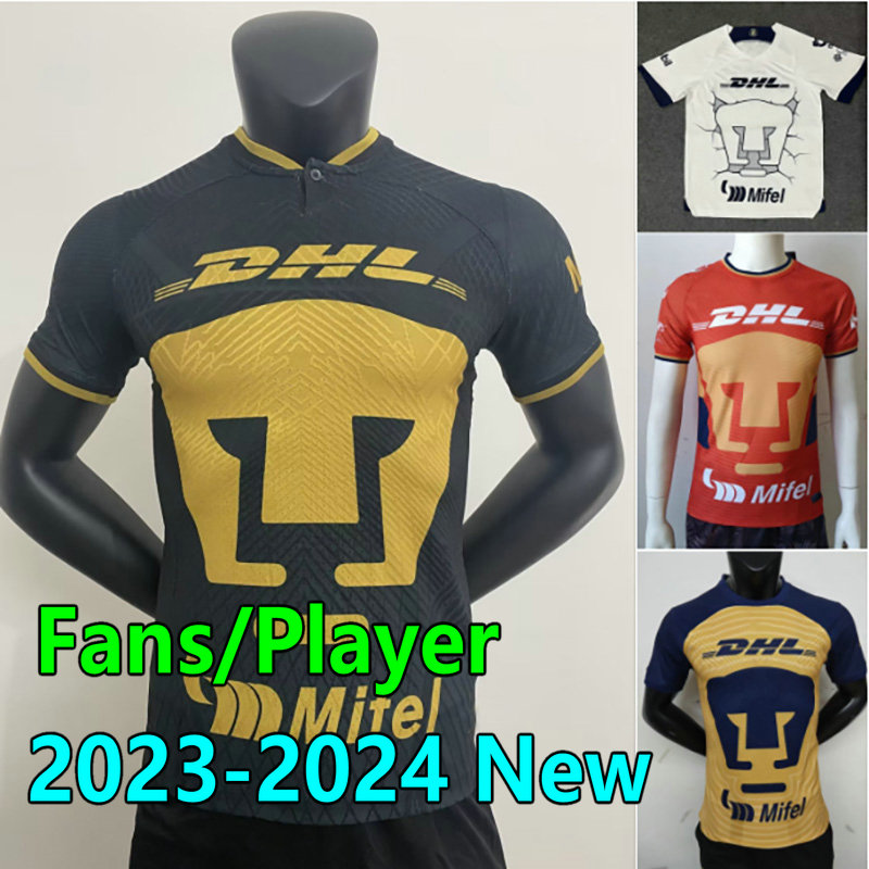 

2023 Liga MX FC UNAM Soccer Jerseys Fans Player Version 23 24 home away 3rd SALVIO J.RODRIGUEZ football shirt L.LOPEZ AMAURY G. camisetas DINENNO H.MERITAO maillots, Fans 22-23 home