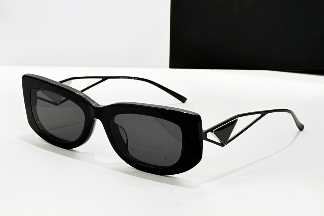 

Fashion designer 14YS sunglasses for women plate metal combination square shape glasses outdoor trendy versatile style Anti-Ultraviolet protection come with case